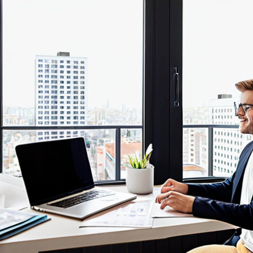 **Prompt for Younger Generation:** "Modern, minimalist apartment interior, city view, young professional at laptop, financial planning documents, bright, optimistic."