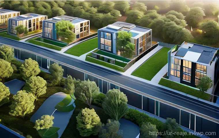 2024년 부동산 투자 유망 지역 - **Prompt 2: "Diverse Investments, Steady Returns"**
    A dynamic, composite image showcasing both r...